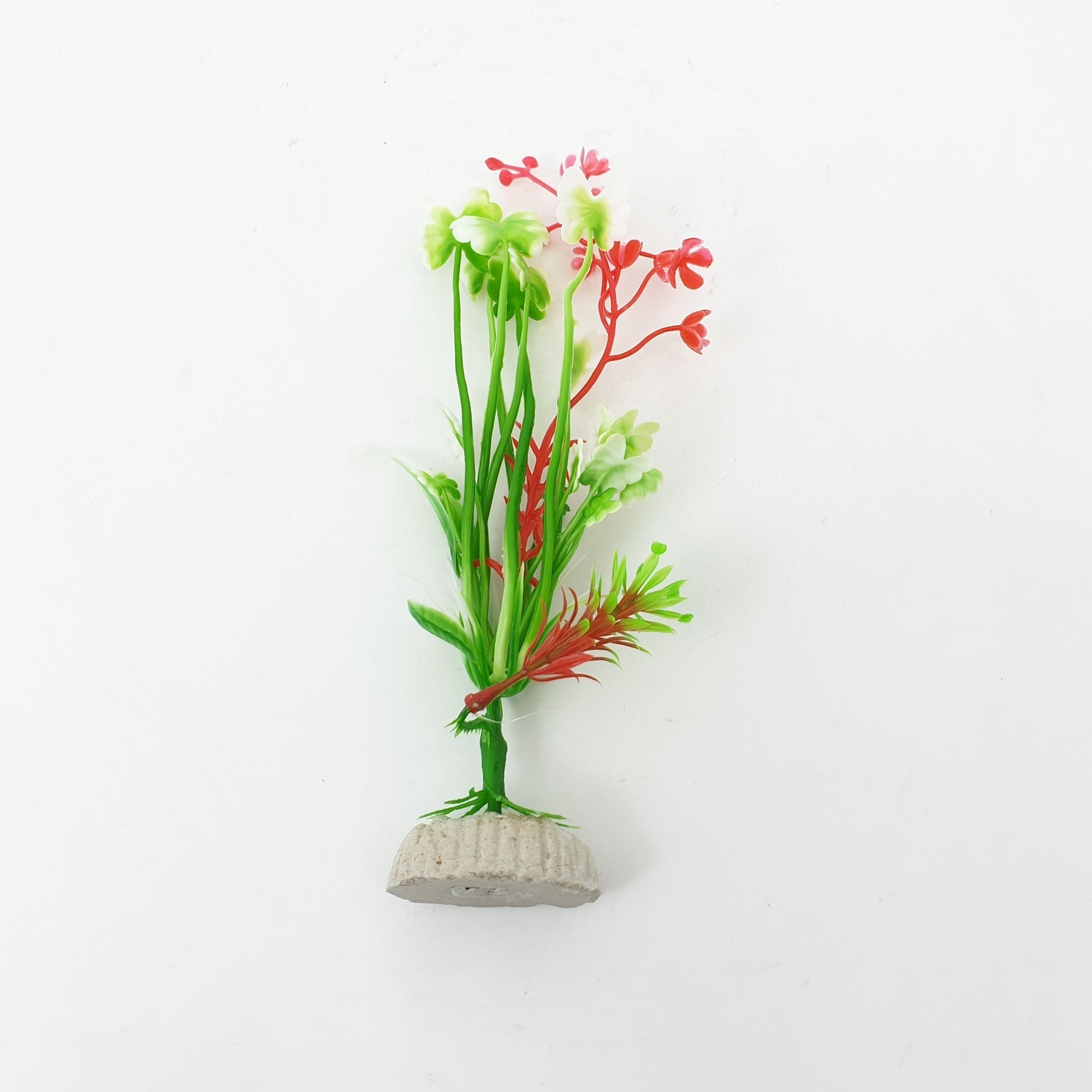 ต้นไม้เทียมประดับตู้ปลา AP-002 สูง 8 นิ้ว