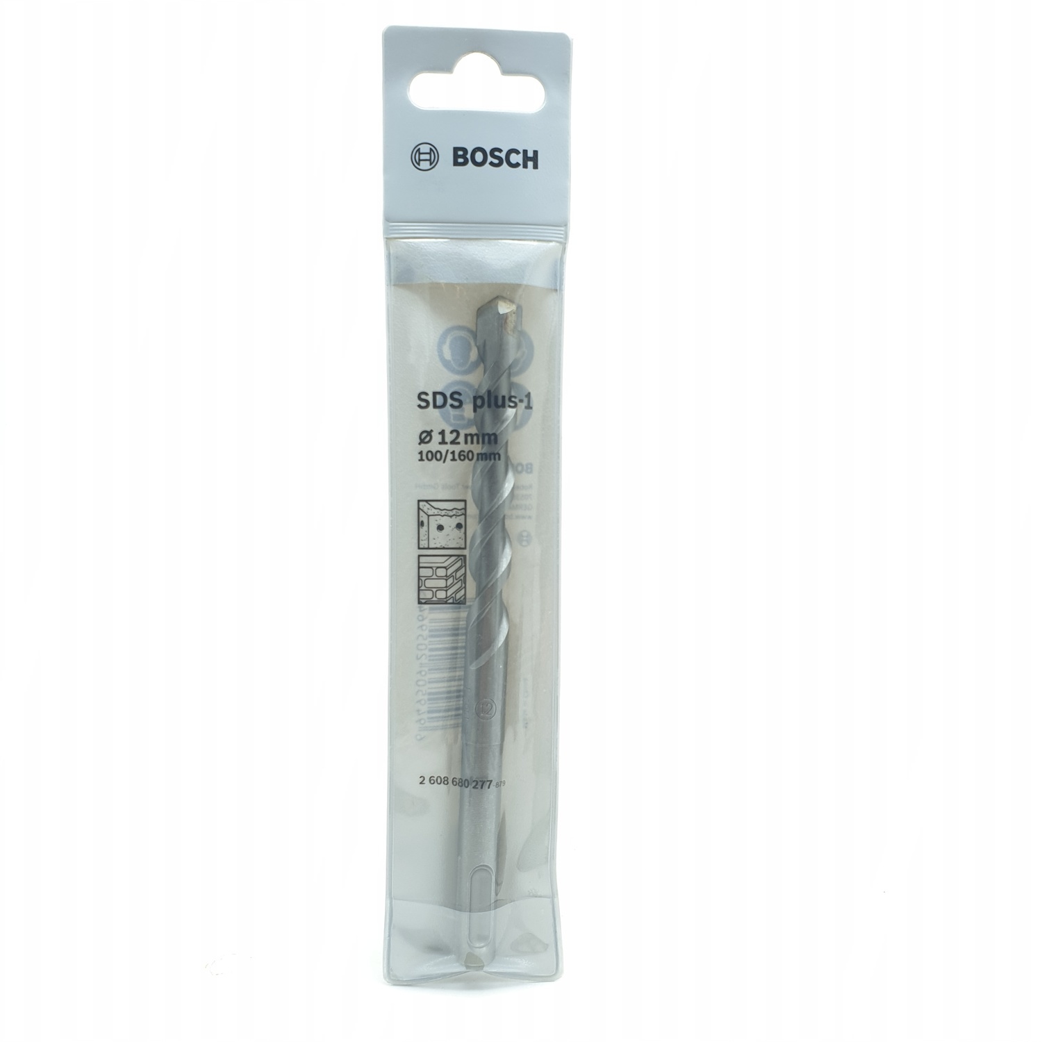 BOSCH ดอกสว่านเจาะปูน ดอกโรตารี่ Plus-1(S3) 12x160 เทา
