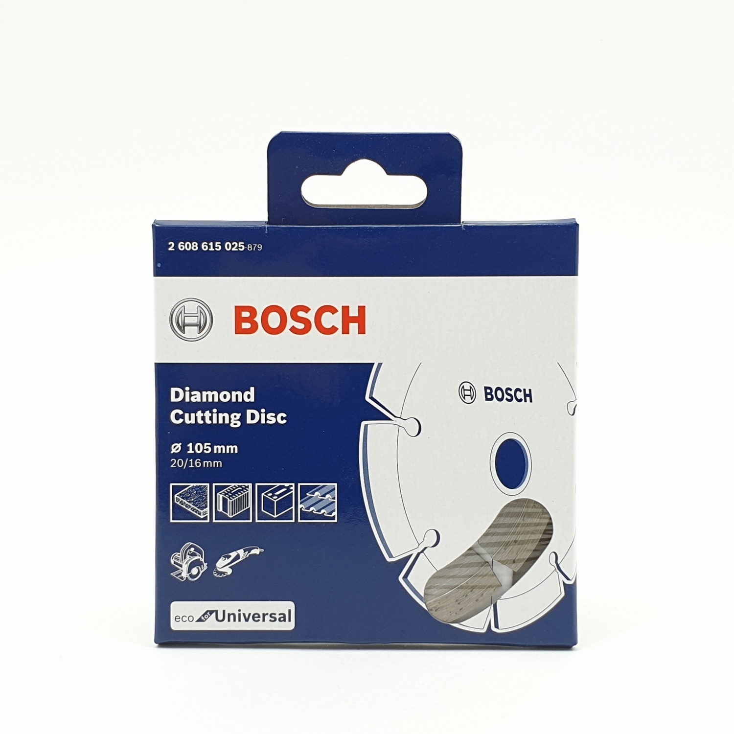BOSCH ใบตัดเพชร ใบเพชร 4 น้ำเงิน
