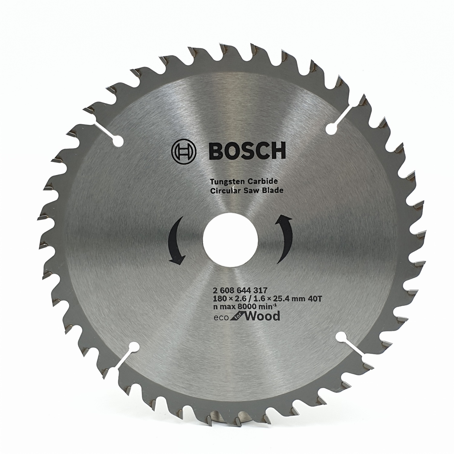 BOSCH ใบเลื่อยวงเดือน Eco ตัดไม้ 7 1/4 40T