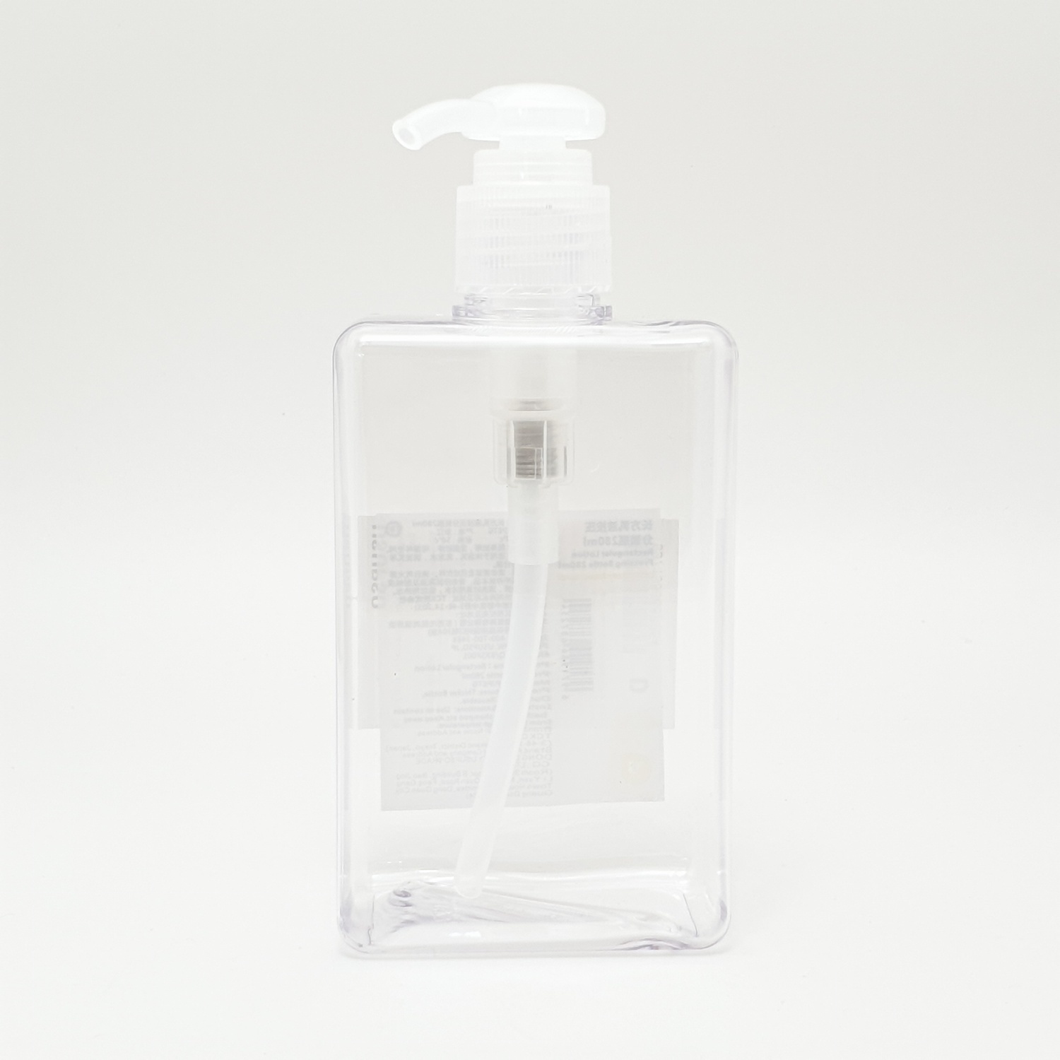 USUPSO ขวดแบ่งแบบกด 280ml. (#D) สีขาว