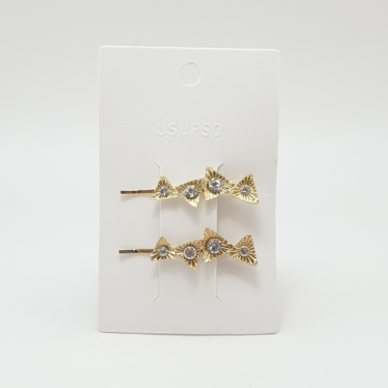 USUPSO กิ๊ฟแฟชั่นประดับ 0895-2 อัน - สีทอง