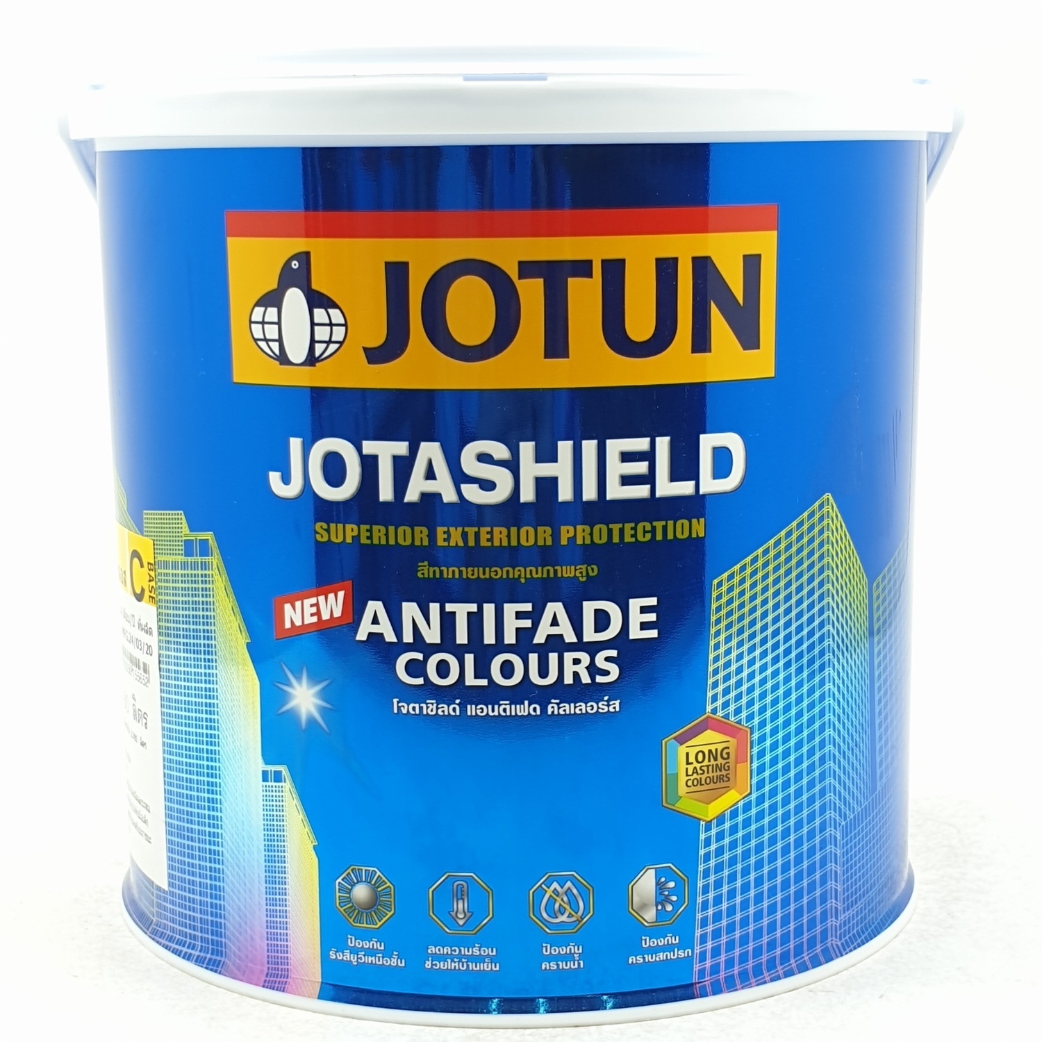 JOTUN โจตาชิลด์ แอนติเฟด คัลเลอร์ส กึ่งเงา เบส ซี 3.6L. JOTASHIELD AF SG BASE C 3.6L