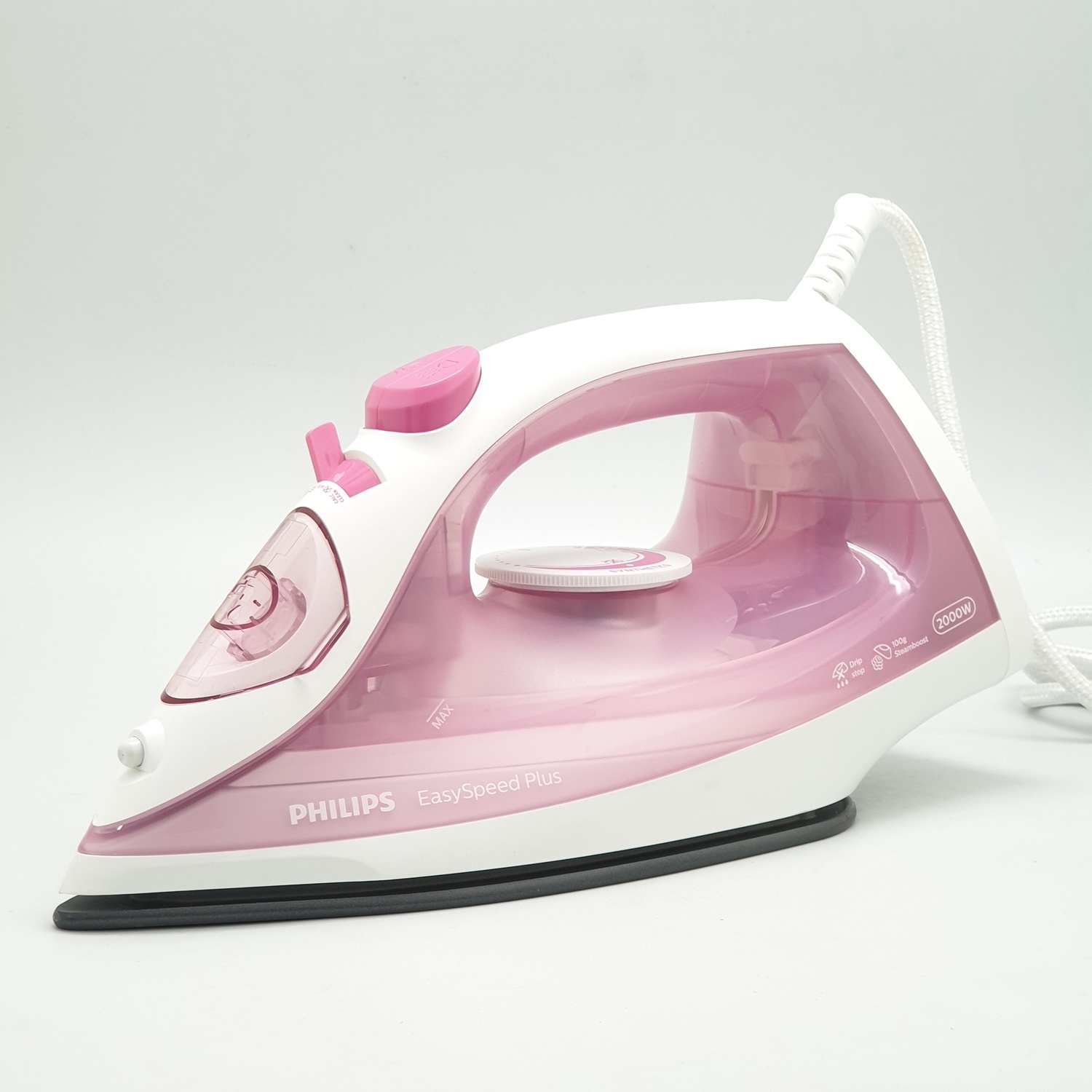 PHILIPS เตารีดไอน้ำ GC2142 สีชมพู