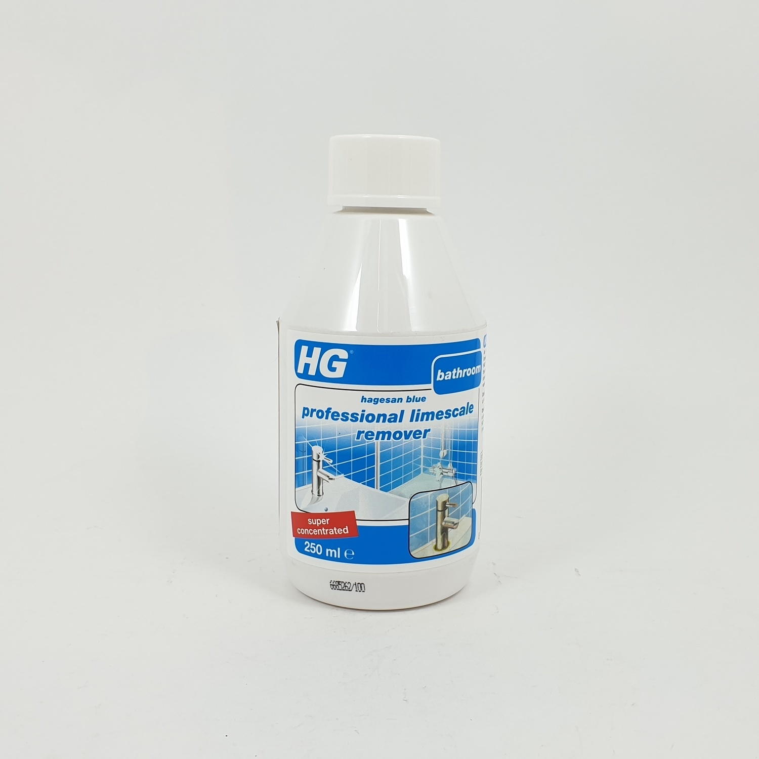 HG น้ำยาทำความสะอาดอเนกประสงค์ 0.25L. (สำหรับห้องน้ำ) PROFESSIONAL LIMESCALE REMOVER สีฟ้า