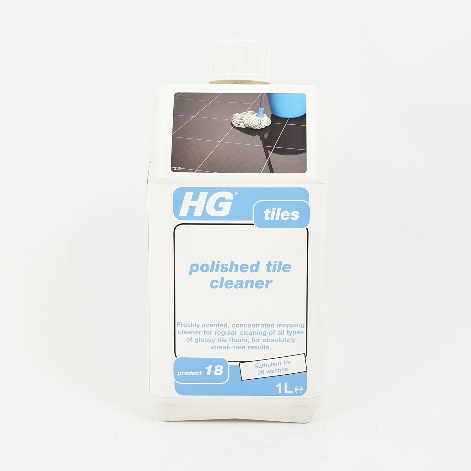 HG เอชจี สตรีค ฟรี น้ำยาทำความสะอาดพื้นกระเบื้องผิวมัน ขนาด 1000 มล.