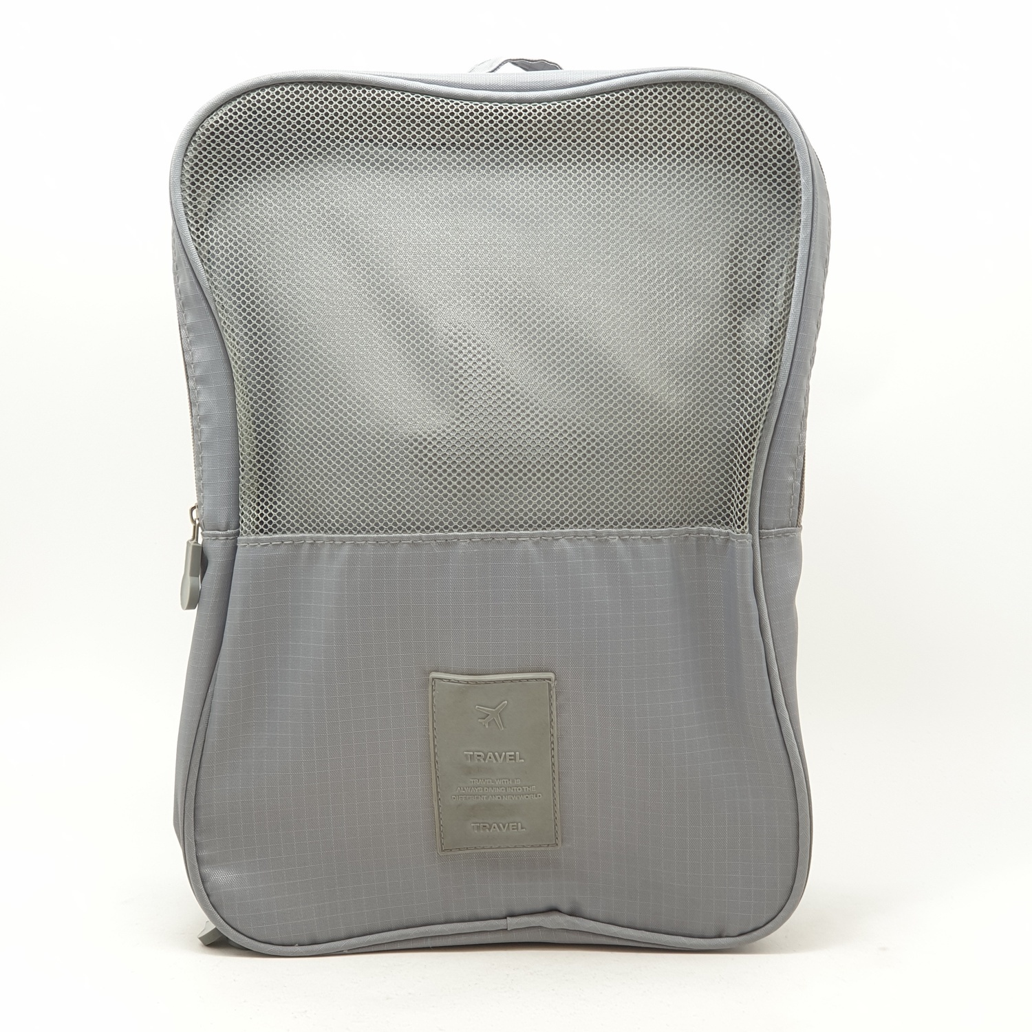 WETZLARS กระเป๋าจัดเก็บรองเท้า 2 ชั้น ขนาด 22x12x30 cm ZRH-021-GY สีเทา