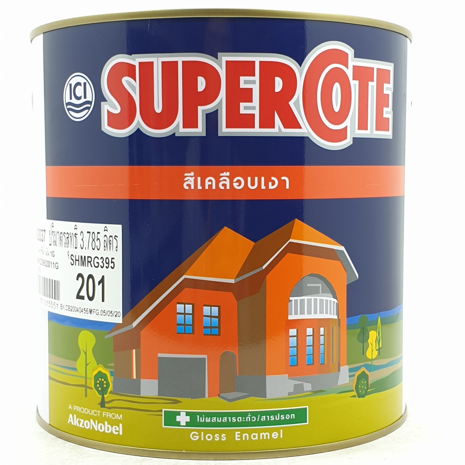 Dulux สีน้ำมัน S/C 201 กล. Super cote