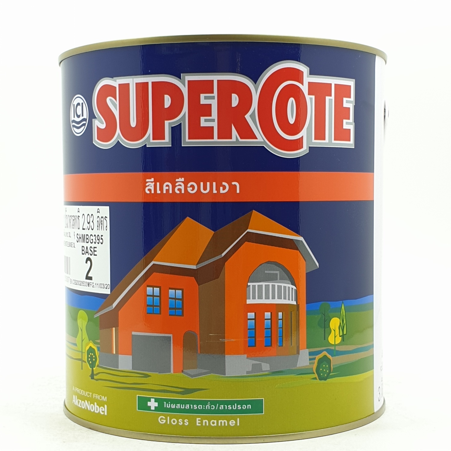 Dulux สีน้ำมัน S/C BASE-CS2 3L 3 ลิตร