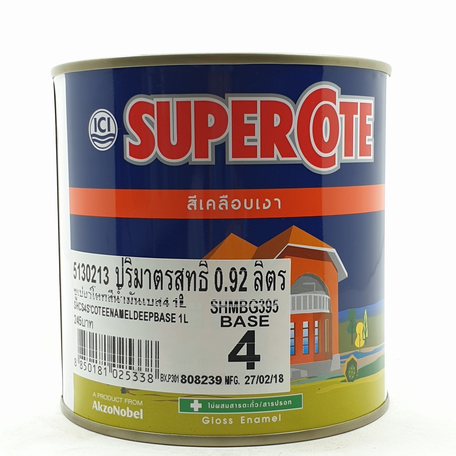Dulux สีน้ำมัน S/C BASE-CS4 1Lเบสเข้ม ซูเปอร์โคท