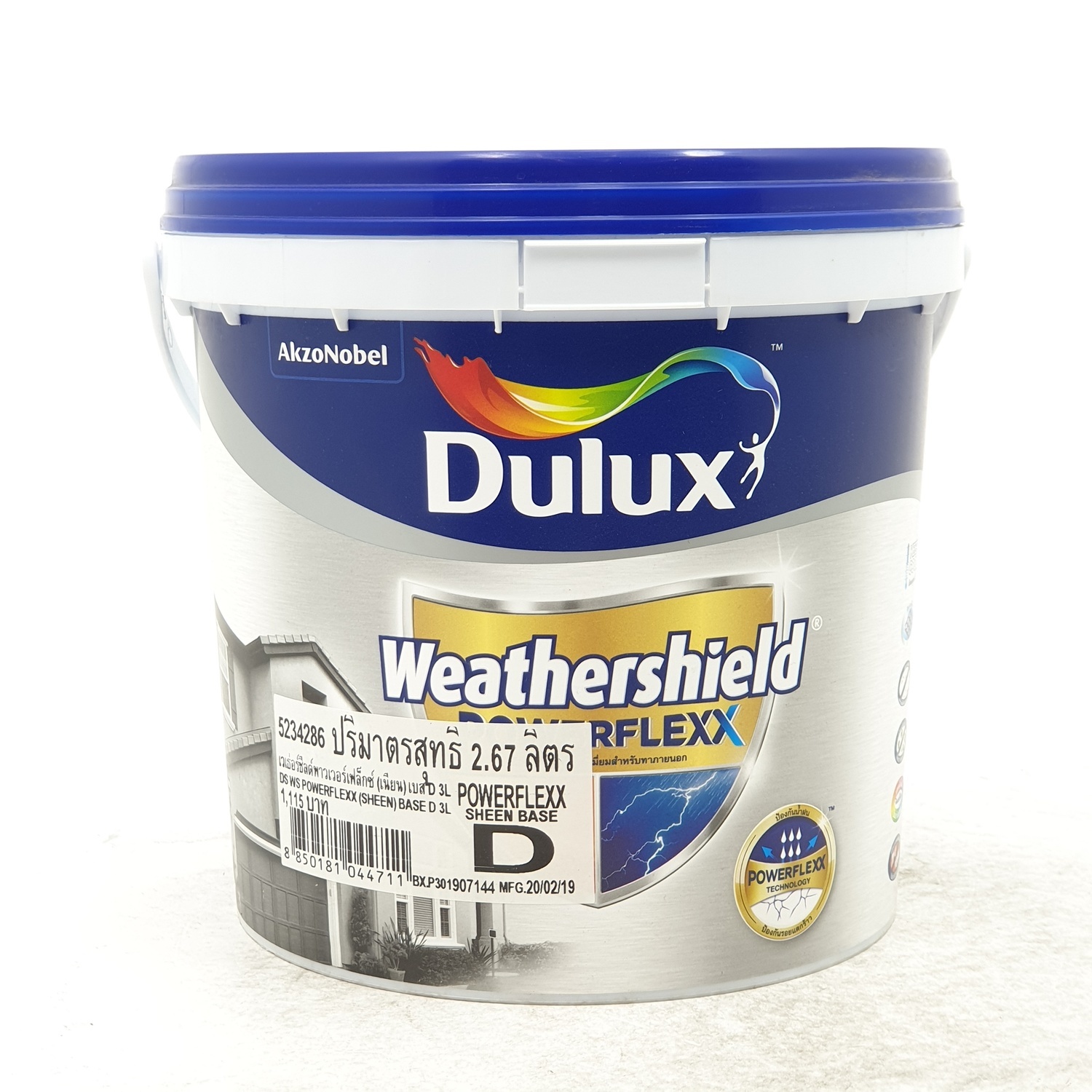 Dulux เวเธอร์ชีลด์พาวเวอร์เฟล็กซ์เนียน เบสD Dulux Weathershield Powerflexx