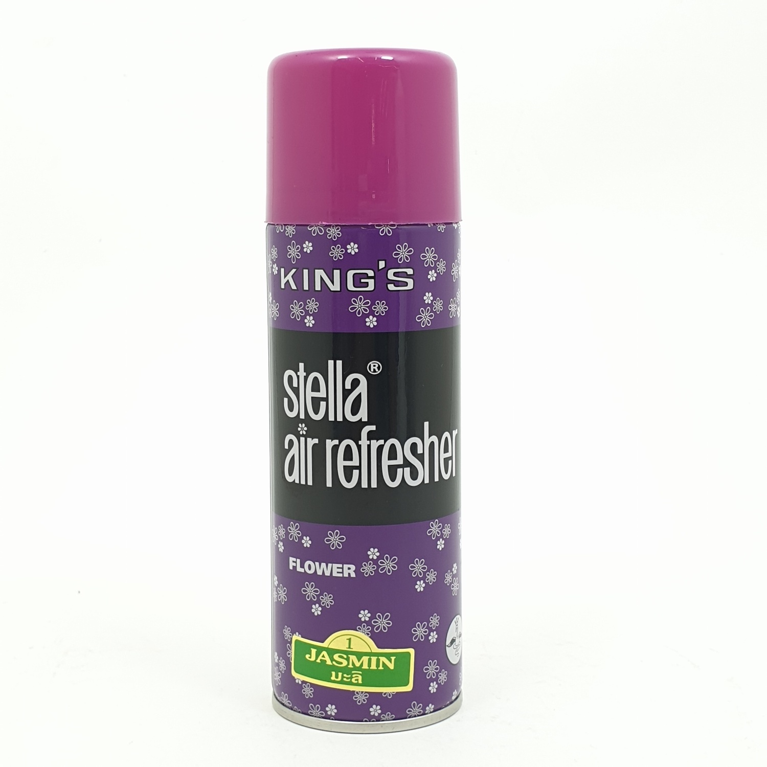 Kings Stella สเปรย์ปรับอากาศ คิงส์สเตลล่า กลิ่น มะลิ 200 มล. กลิ่น มะลิ 200 มล.