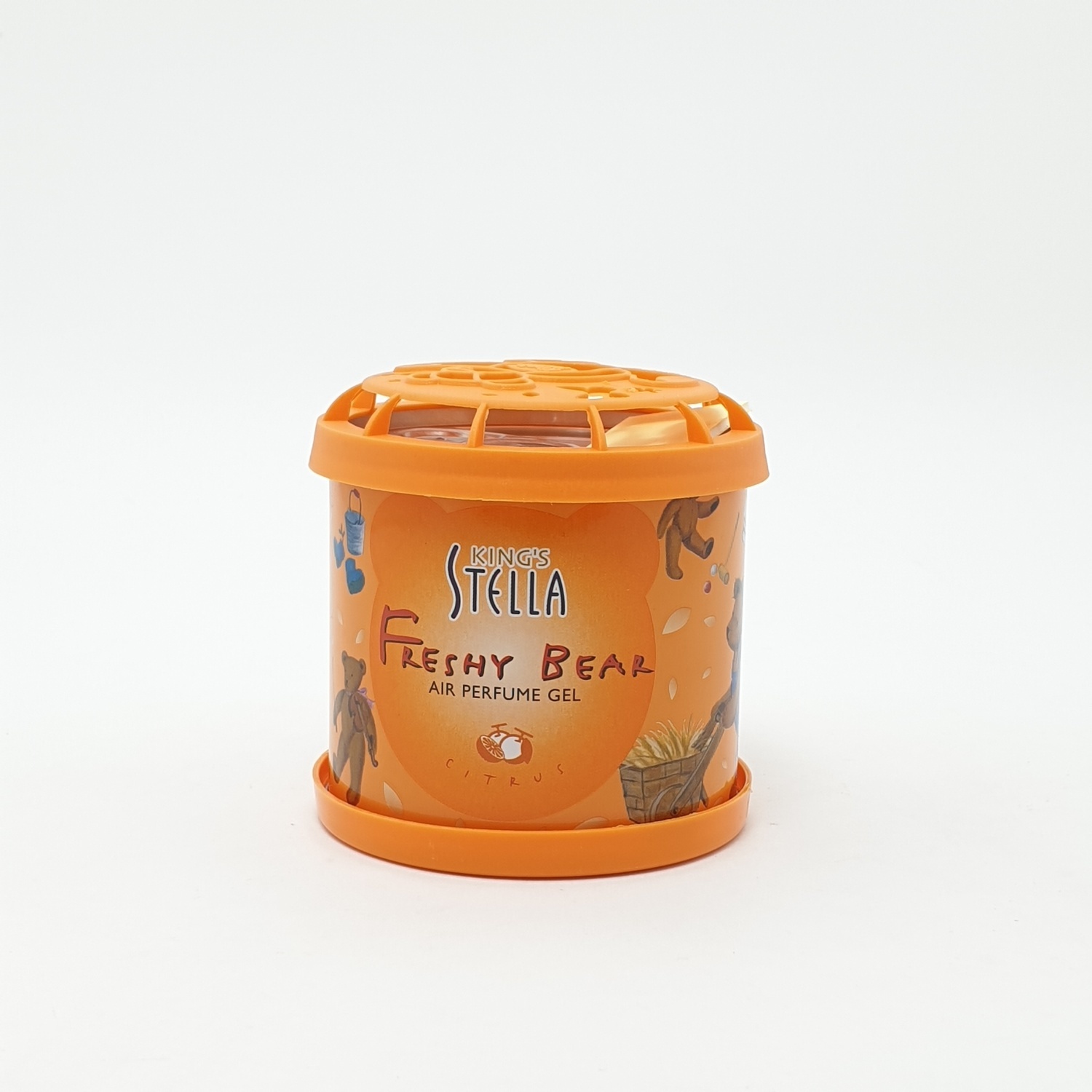 - Kings Stella เจลเฟรชชี่ แบร์ 80g. ซีตรัส สีส้ม