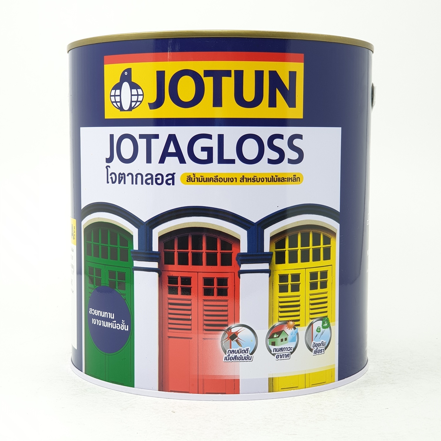 JOTUN สีน้ำมัน เบสเอ ขนาด3.6ลิตร JOTAGLOSS ขาว