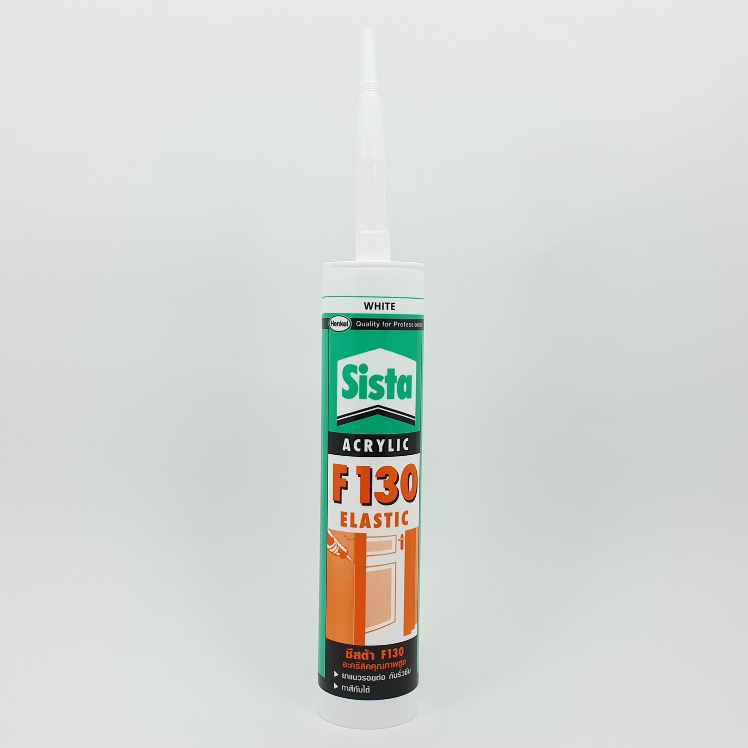Sista กาวยาแนวอะครีลิค F-130 สีขาว