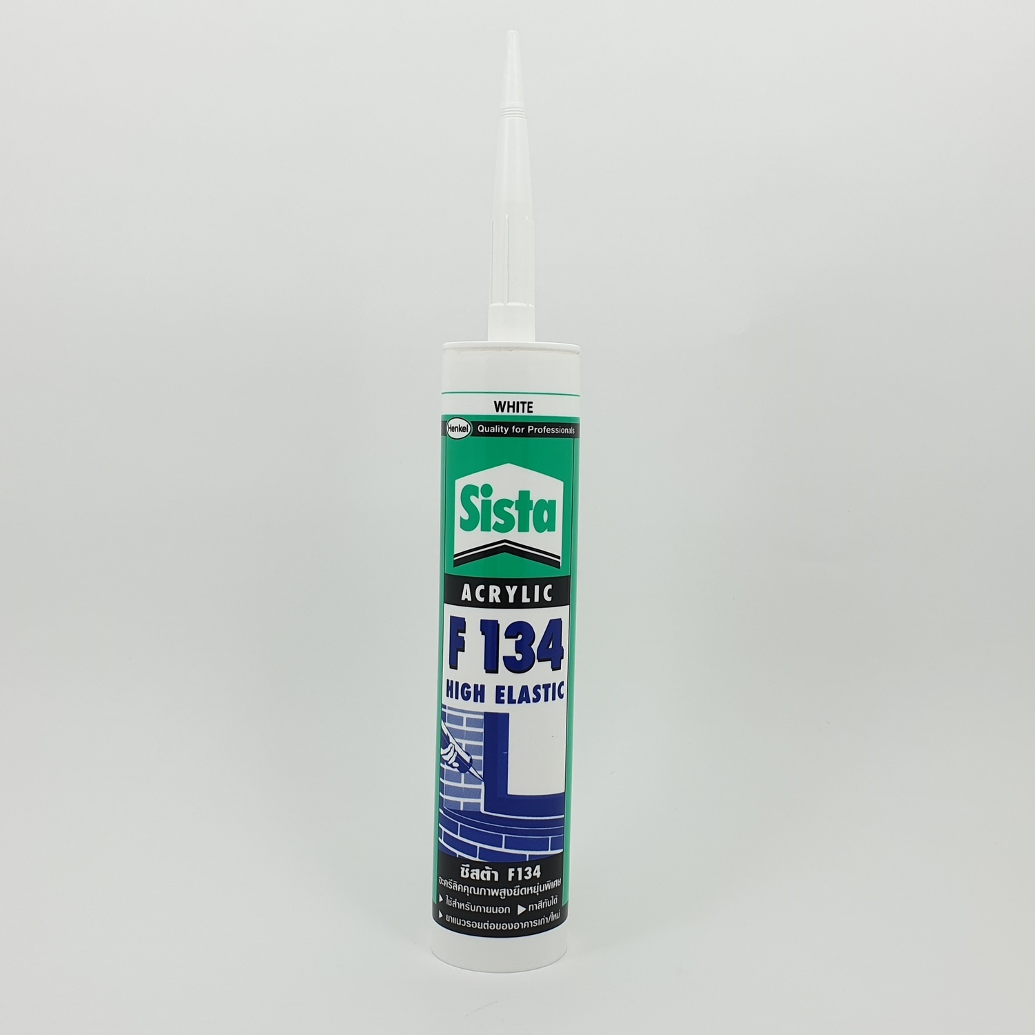 Sista กาวยาแนวอะครีลิค F-134 สีขาว