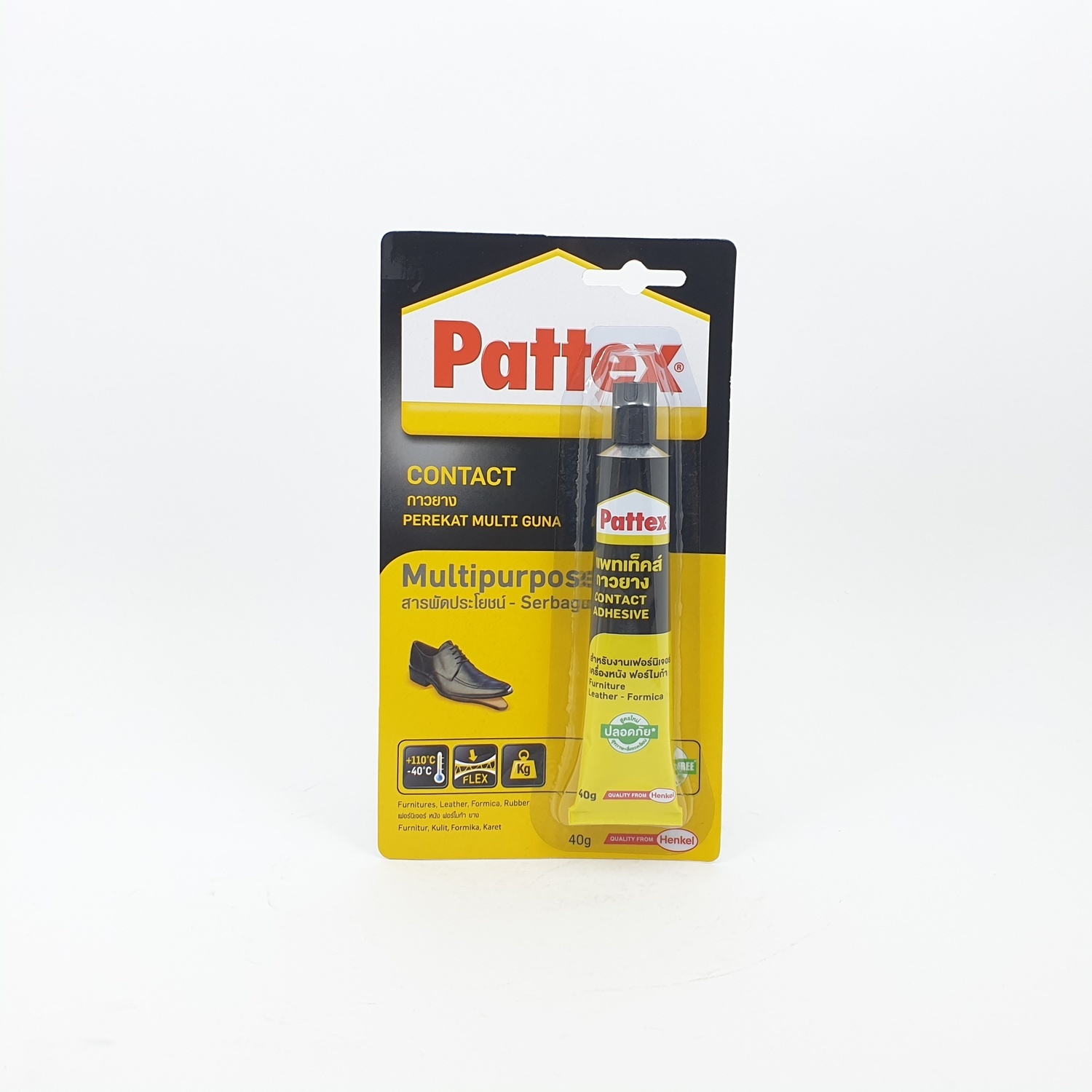 PATTEX กาวยาง (ไม่มีเทลูอีน) ขนาด 40กรัม