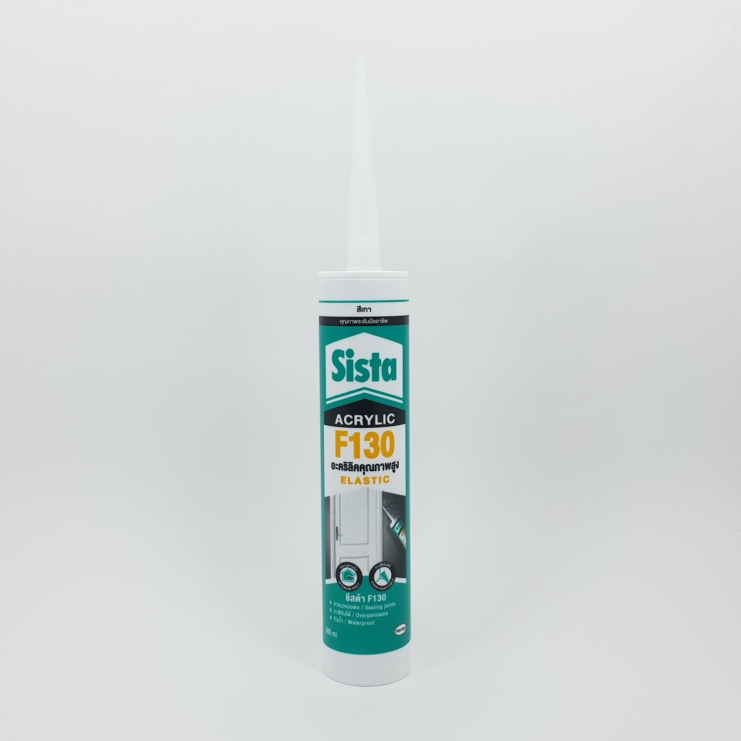 Sista ยาแนวอะคริลิค ขนาด 300 มล F130 สีเทา
