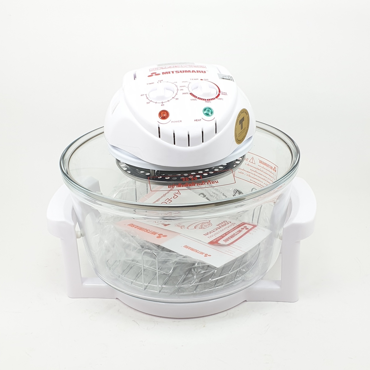 MITSUMARU หม้ออบลมร้อน 12 ลิตร AP-EC12