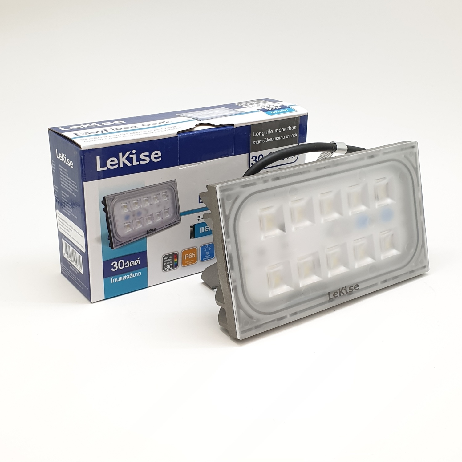 LEKISE โคมฟลัดไลท์อีซี่ฟลัด 30W Gen2 DL