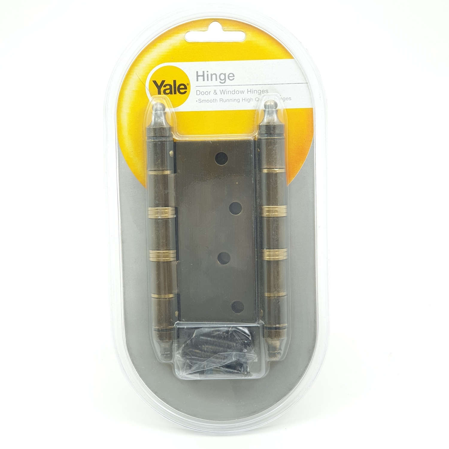 YALE บานพับแกนใหญ่ ขนาด 4 นิ้ว HIAB44 ทองเหลืองรมดำ