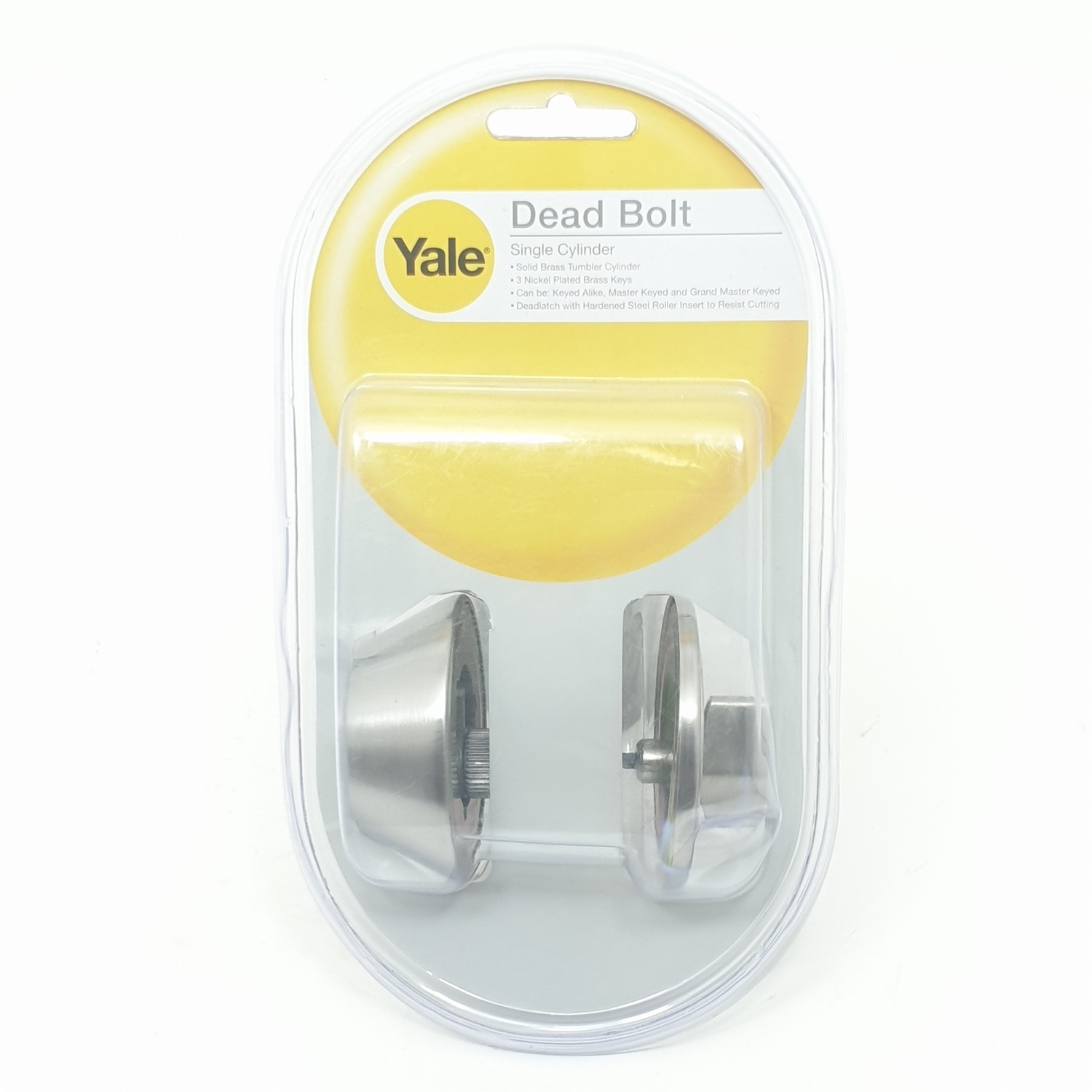 YALE กุญแจเสริมความปลอดภัย DB-V8111US32D สเตนเลส