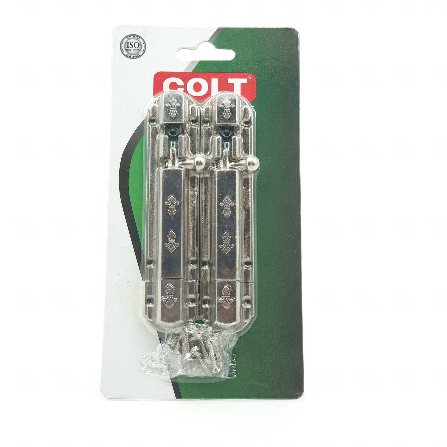 COLT กลอนสแตนเลส ขนาด 4 นิ้ว #240SS (2 ชิ้น/แพ็ค)