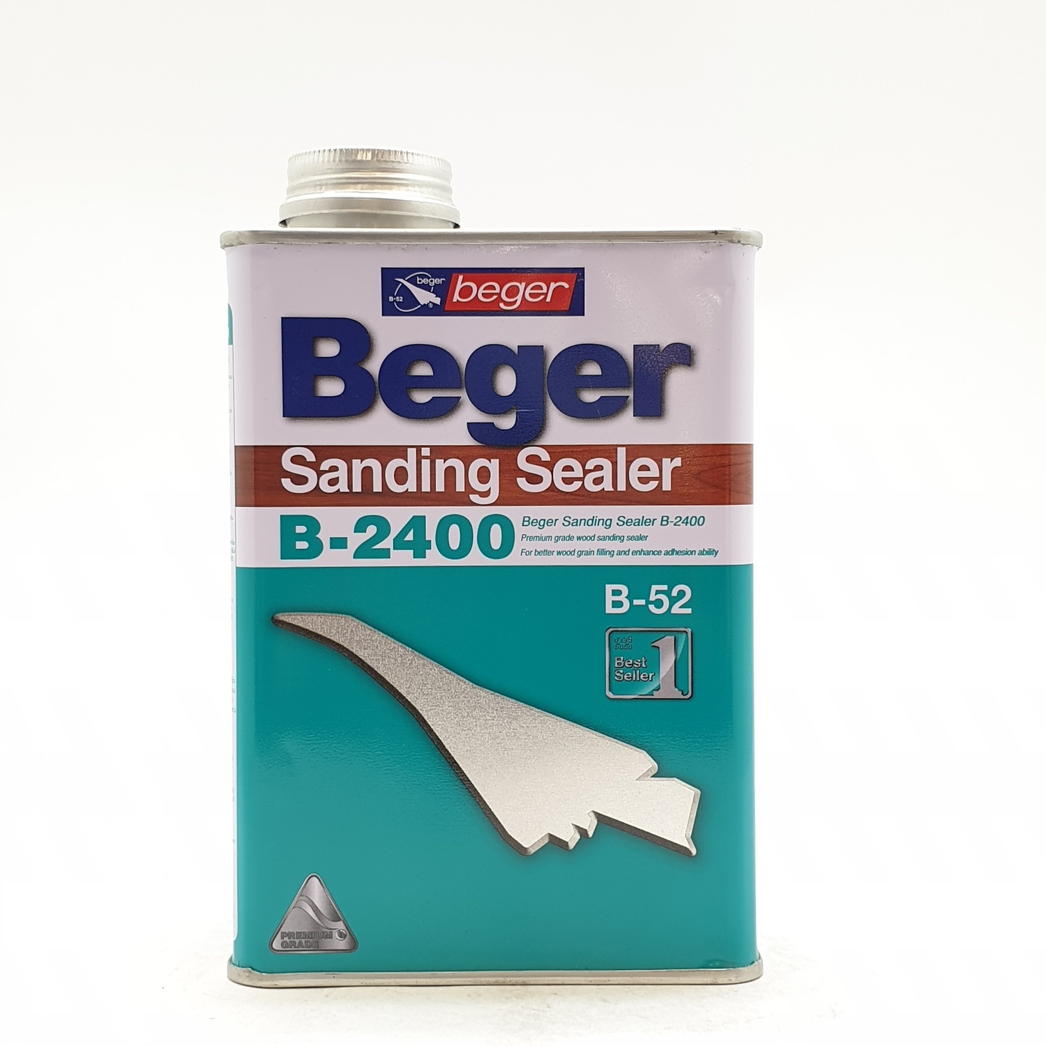 Beger น้ำยารองพื้นไม้อุดร่องเสี้ยน แซนดิ้ง ซีลเลอร์ B-2400 1กป.