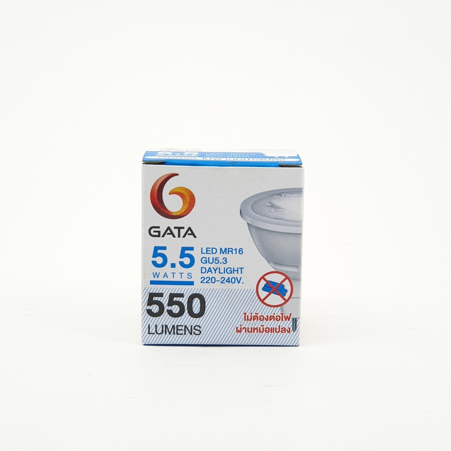 GATA หลอด LED 5.5w. 50ATL2D05P00 ขาว