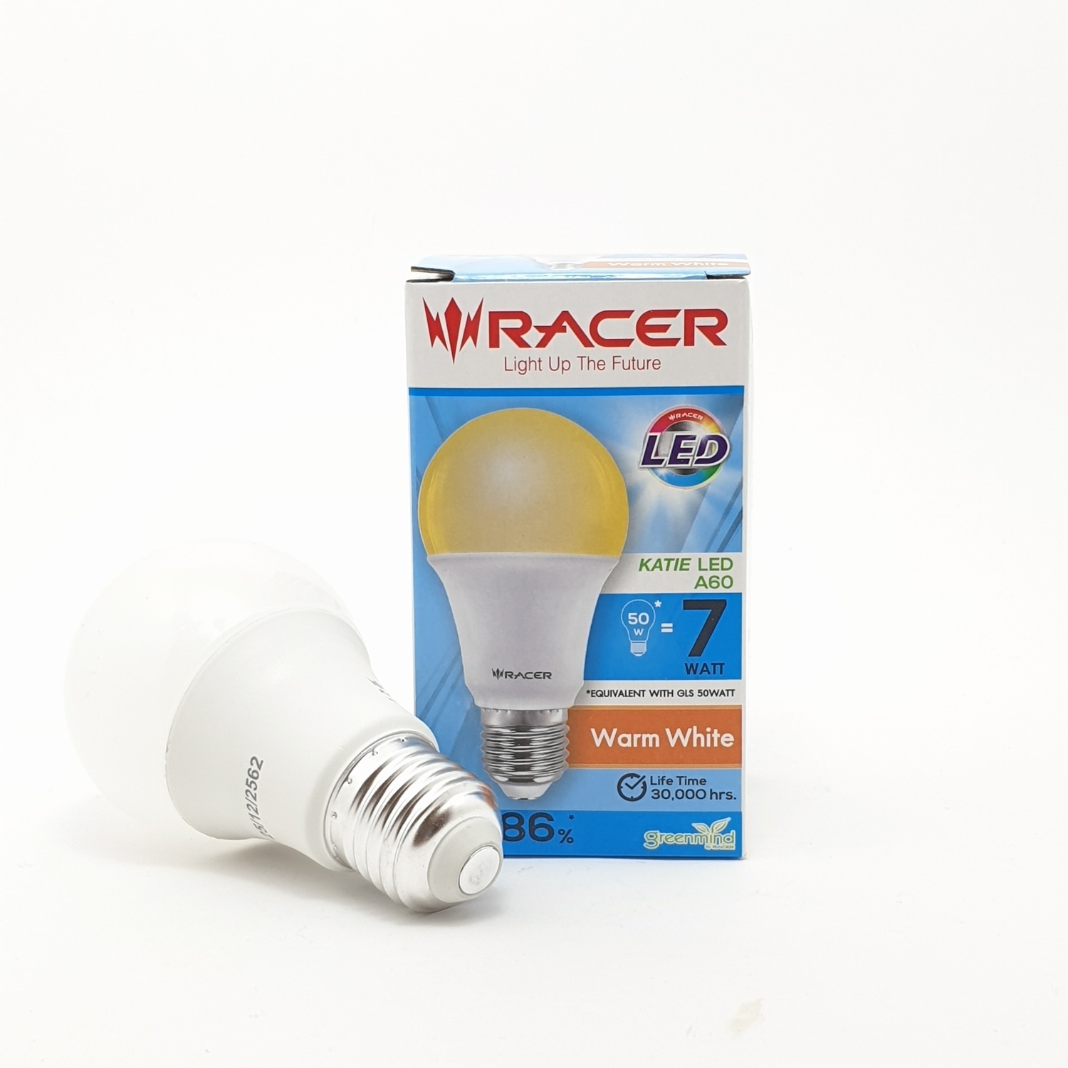 RACER หลอด LED Bulb KATIE E27 7W. WW.RACER