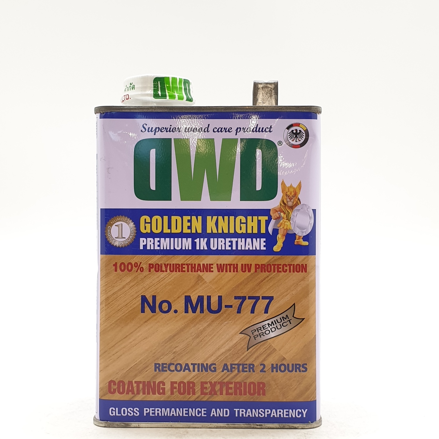 DWD สีเคลือบพื้นไม้ (0.946ลิตร) MU-777