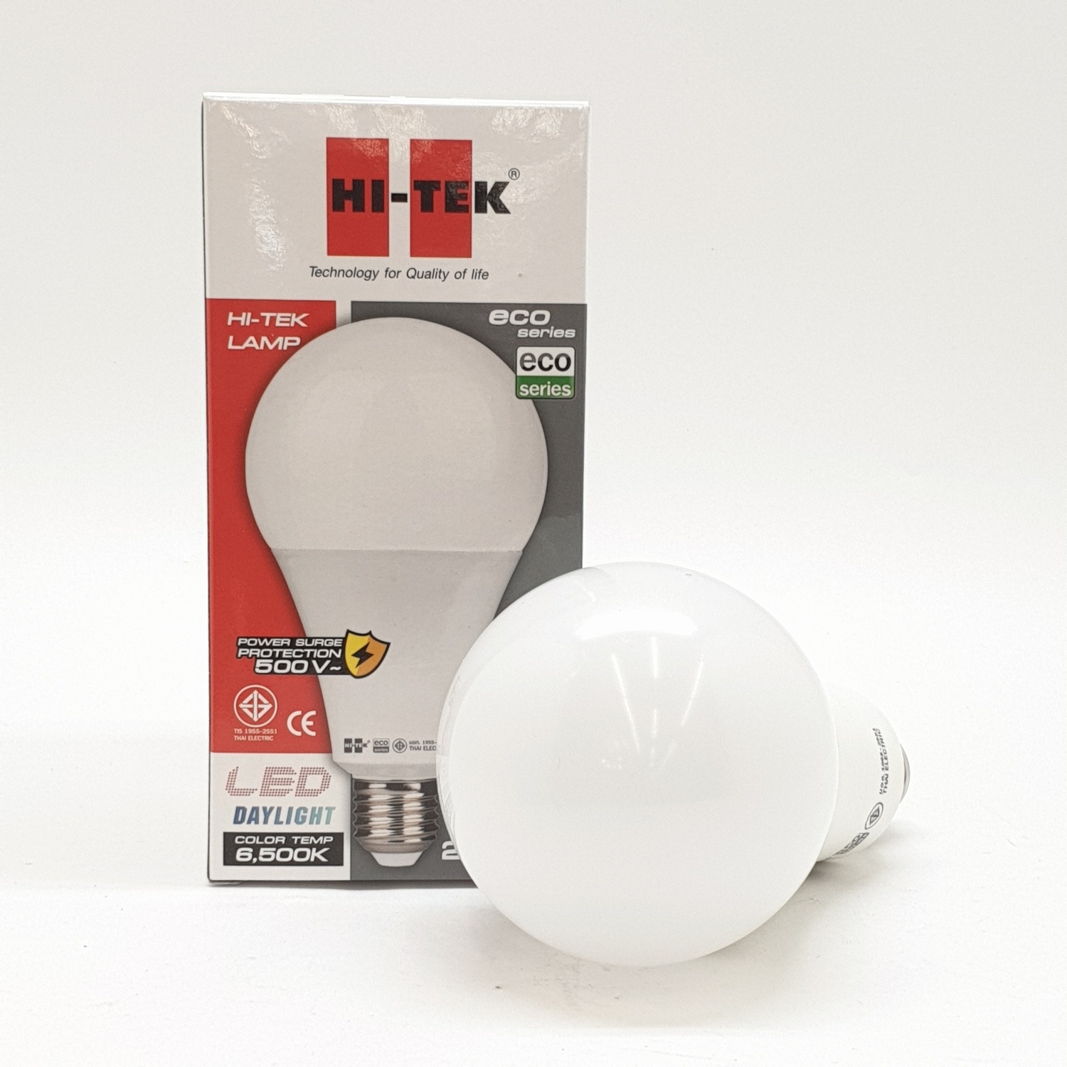 HI-TEK หลอดไฟแอลอีดีทรงเอ E27 28W รุ่น HLLEA2728D แสงเดย์ไลท์