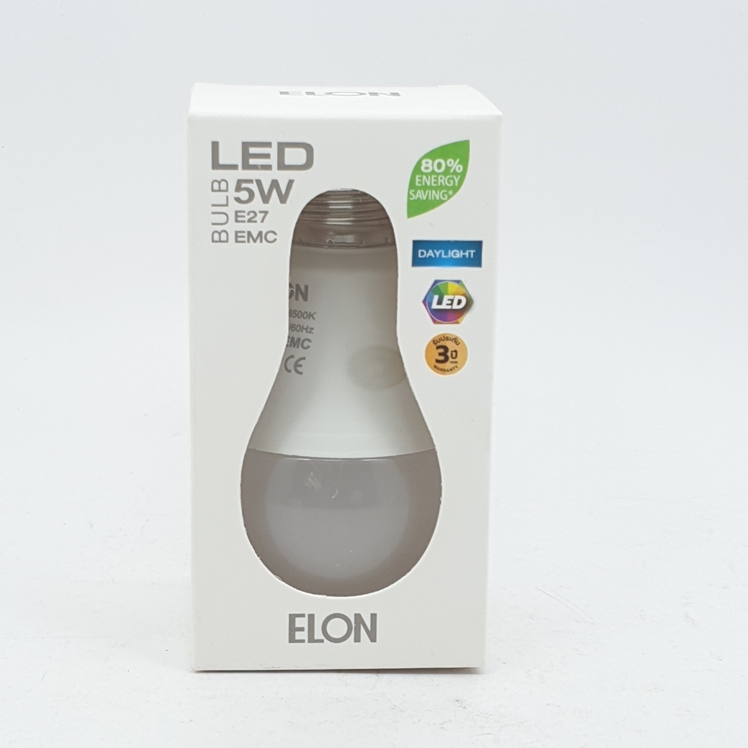 EILON หลอดแอลอีดีบัลบ์ เดย์ไลท์ Premier 5W 6500K