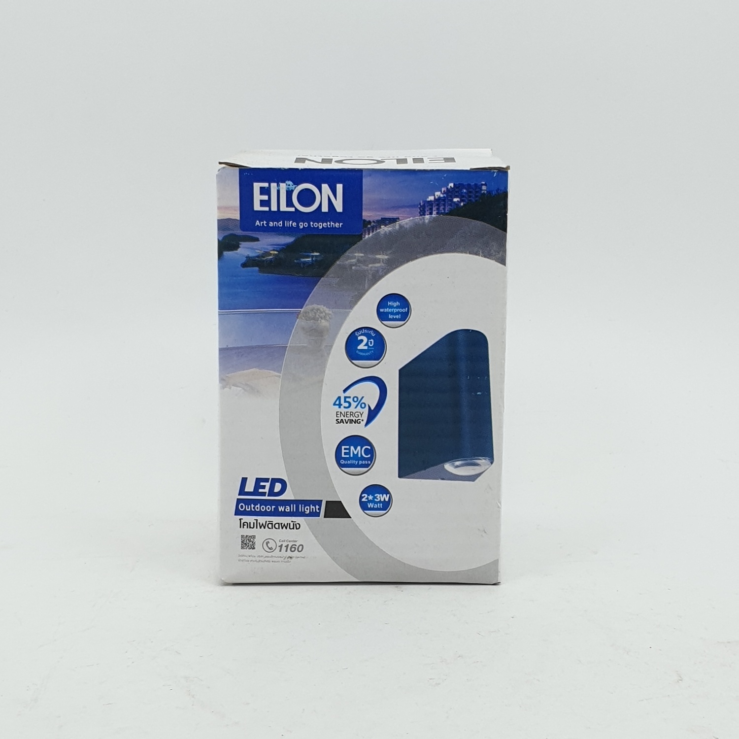 EILON โคมไฟผนังโมเดิร์น กันน้ำ IP65 3W SZ-2785