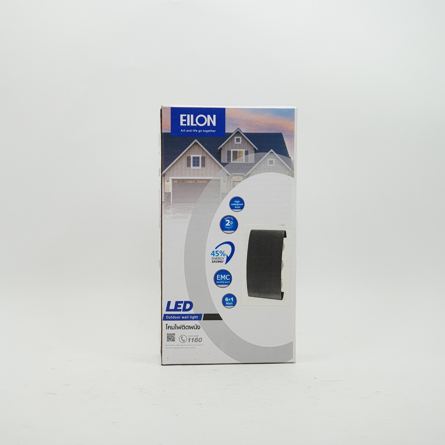 EILON โคมไฟผนังโมเดิร์น กันน้ำ IP65 1W*6 SZ-2858