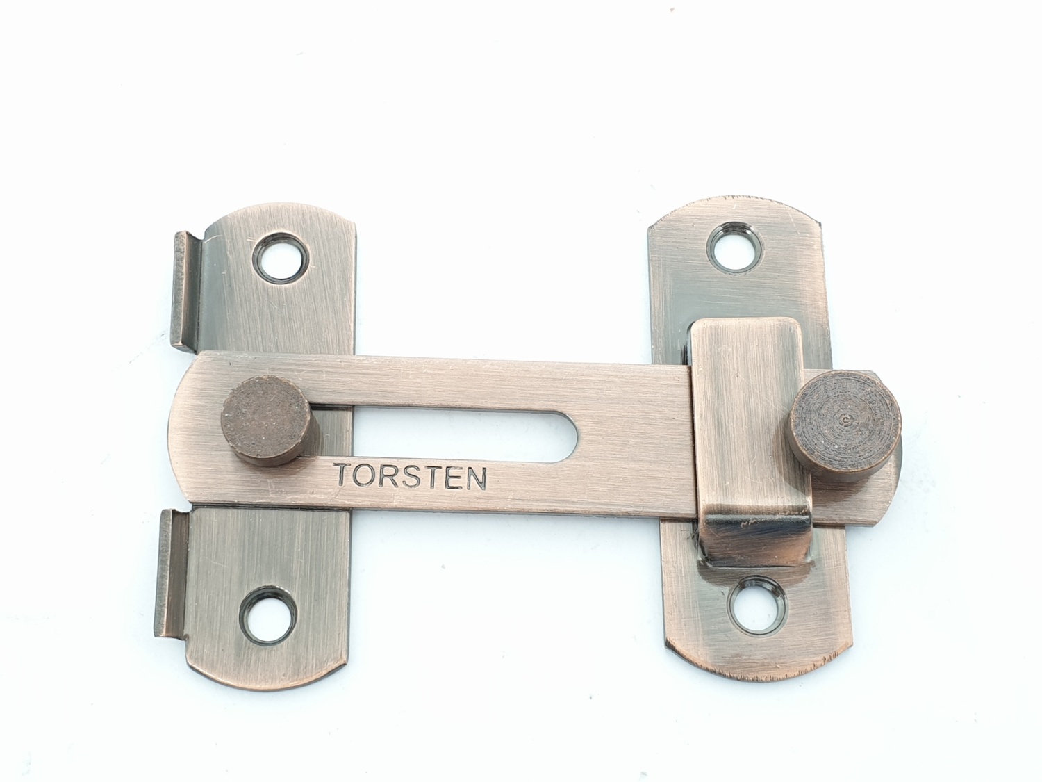 TORSTEN กลอนสับสแตนเลส 4 นิ้ว HM-GT4 สีทองแดงรมดำ
