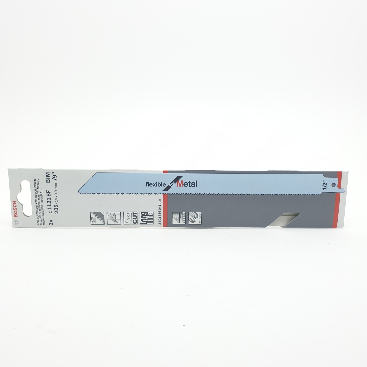 BOSCH ใบเลื่อยอเนกประสงค์ S1122BF (2pcs) Bosch S1122BF (2pcs) Bosch ฟ้า