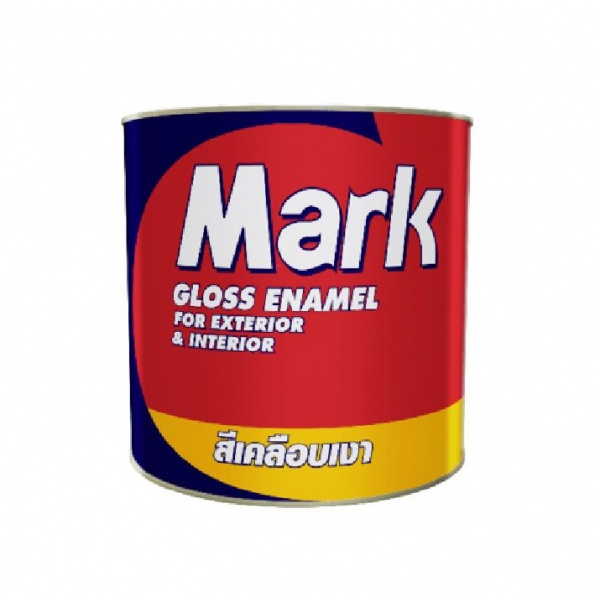 Captain สีเคลือบเงา MARK #M810 1 กล. สีขาว