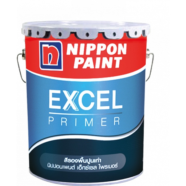 NIPPON สีรองพื้นปูนเก่า สูตรน้ำมัน เอ็กซ์เซลไพร์เมอร์ 5 กล. สีใส