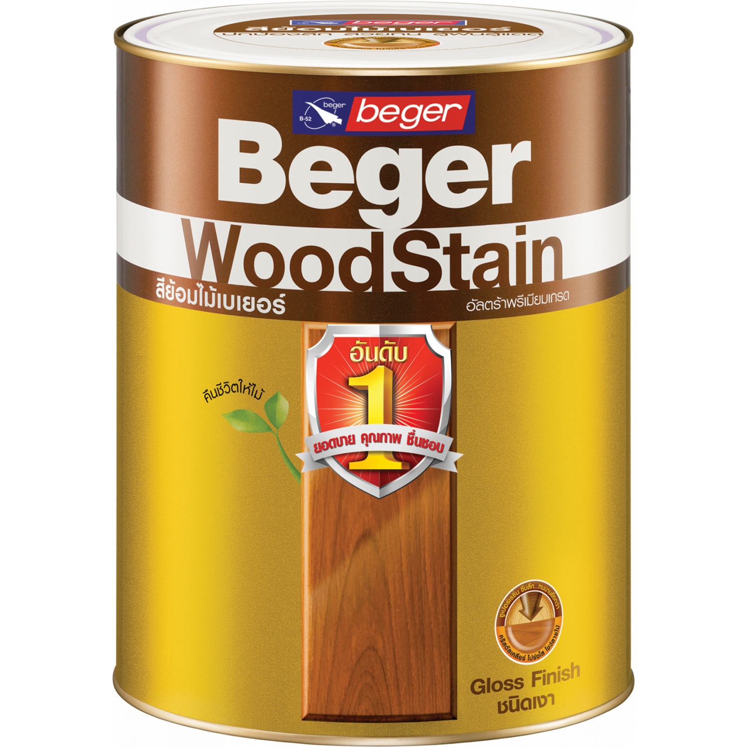 Beger สีย้อมไม้ชนิดเงา G-1911 (OAK) กป.