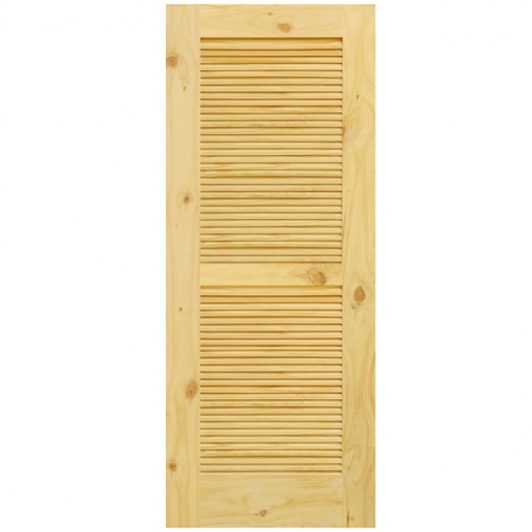 - ประตูไม้สนนิวซีแลนด์ ขนาด 70x180cm. Eco Pine-020