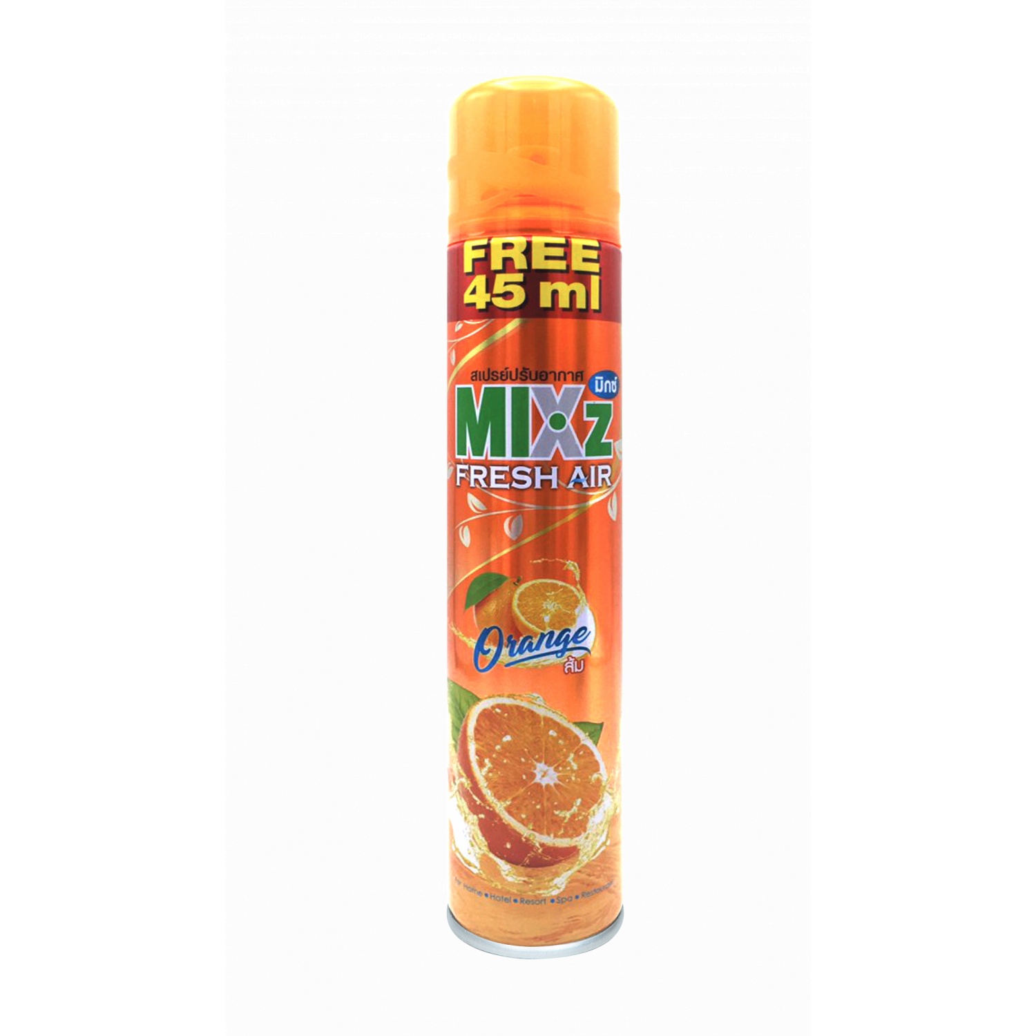 MIXz สเปรย์ปรับอากาศ กลิ่นส้ม 320 มล. รุ่น fresh air