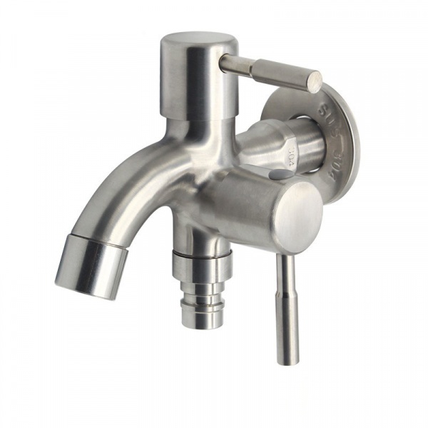 DONMARK ก๊อกล้างพื้นสเตนเลส 304 อเนกประสงค์ 2 ทาง ด้ามปัด รุ่น DGS-7208 ขนาด