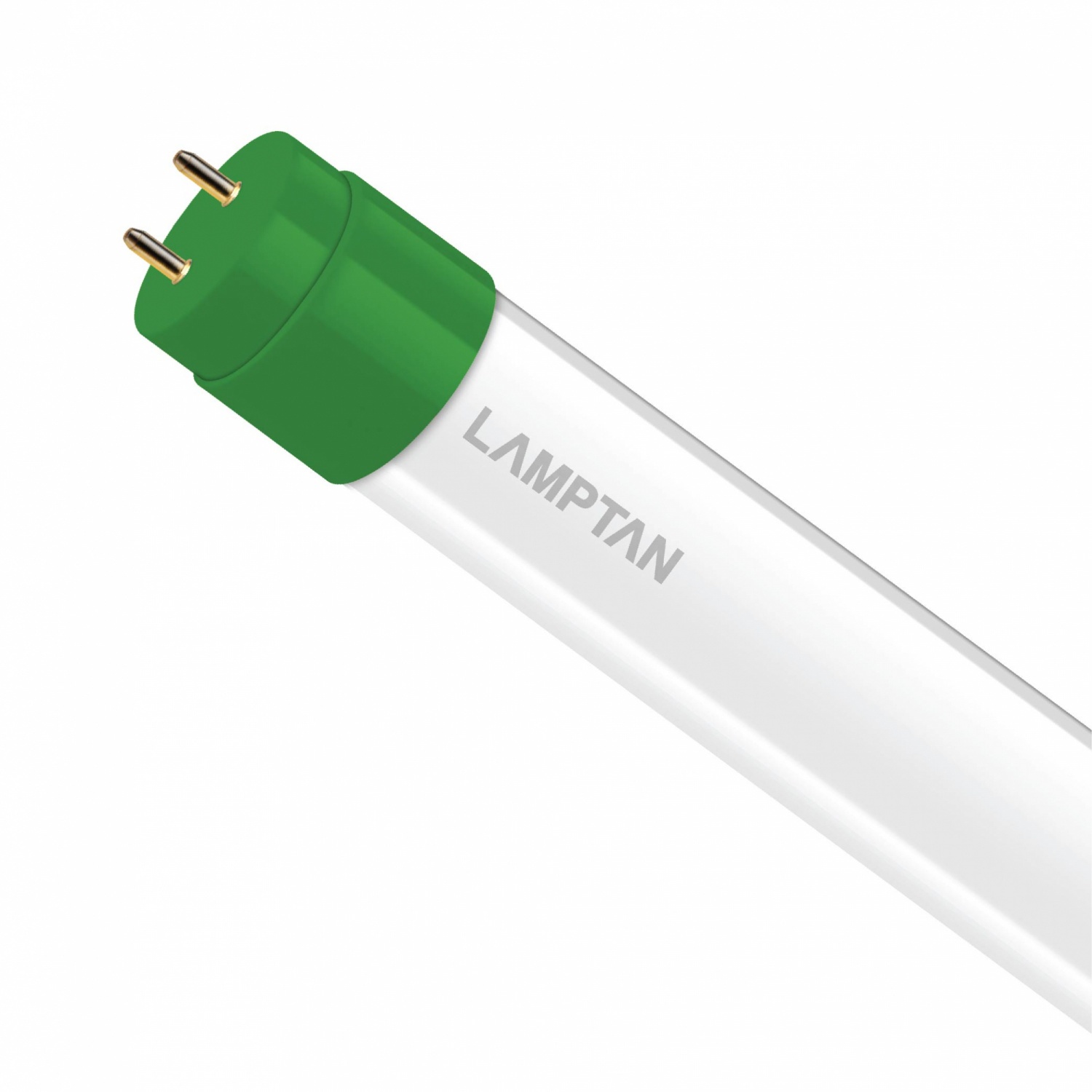 LAMPTAN หลอดไฟ LED T8 9W แสงเดย์ไลท์ รุ่นขั้วเขียว TUBE T8 สีขาว