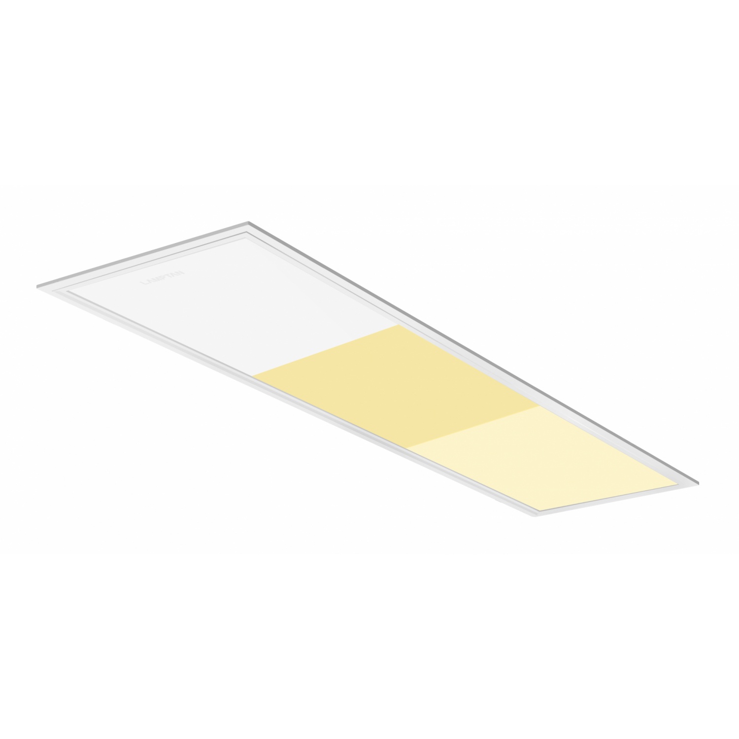 LAMPTAN โคมพาแนลแบบฝังฝ้า-ติดลอย-แขวน LED 40W 30X120cm ปรับได้ 3 แสง DL/CW/WW