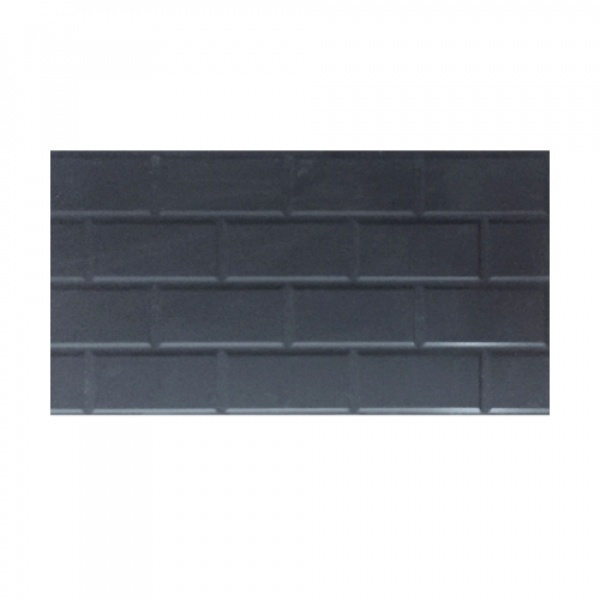 Marbella กระเบื้องเซรามิคปูผนัง 30x60 ซม. Brick Black HY36004 Satin (9P)