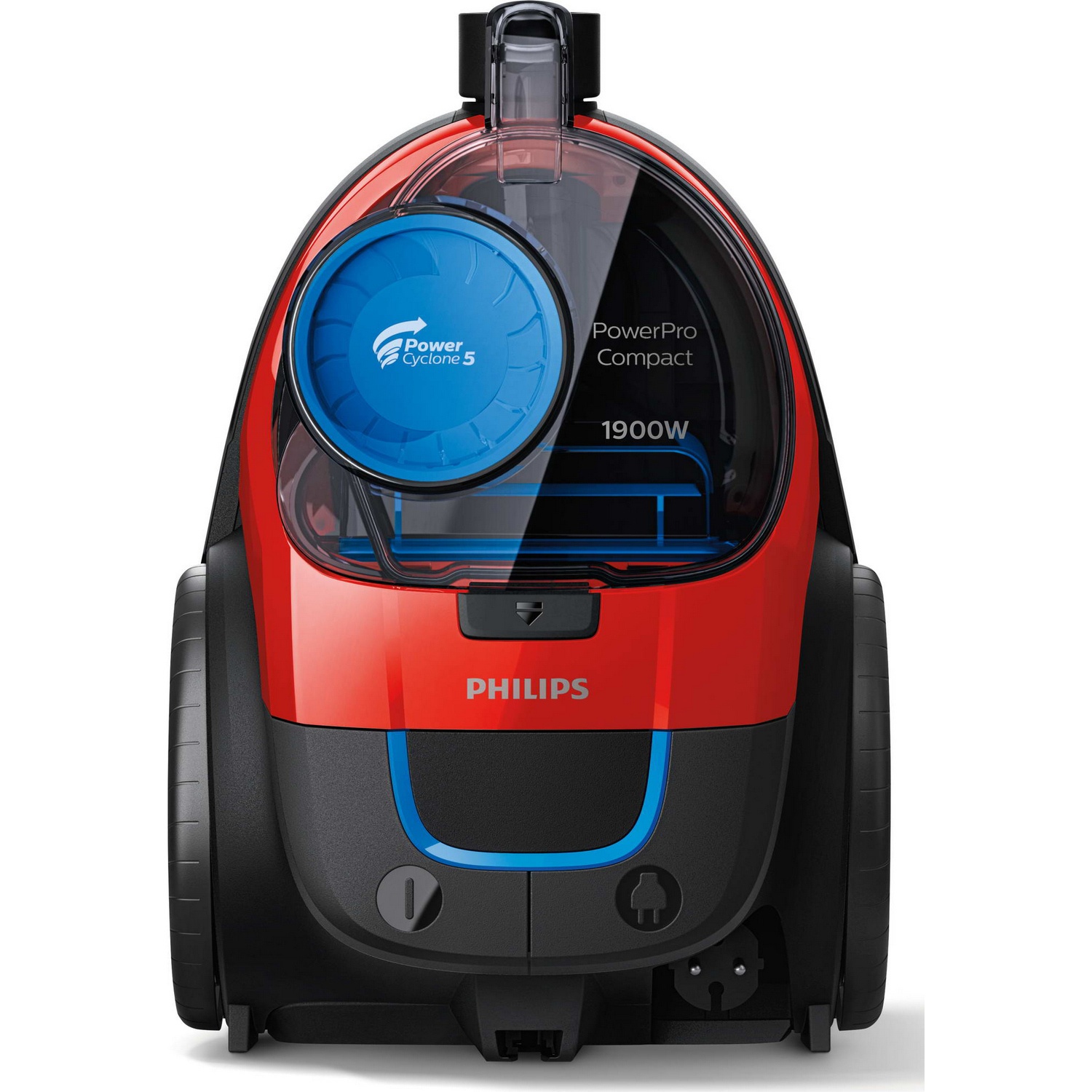 PHILIPS เครื่องดูดฝุ่นแบบกล่อง 1,900 วัตต์ FC9351 สีดำ