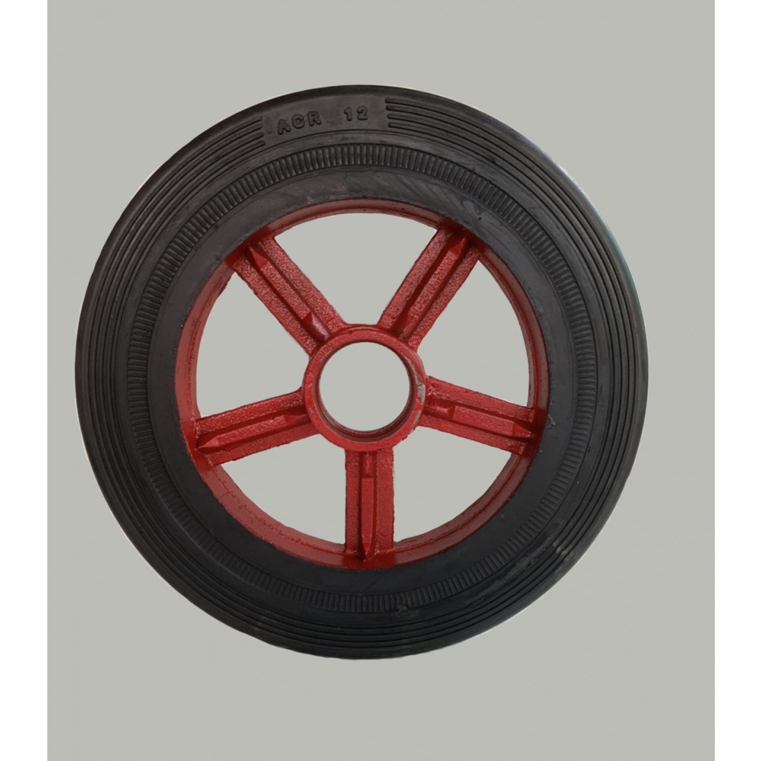 ACR ล้อรถเข็นล้อแม็ก ขนาด 12 นิ้ว PL0163 สีแดง