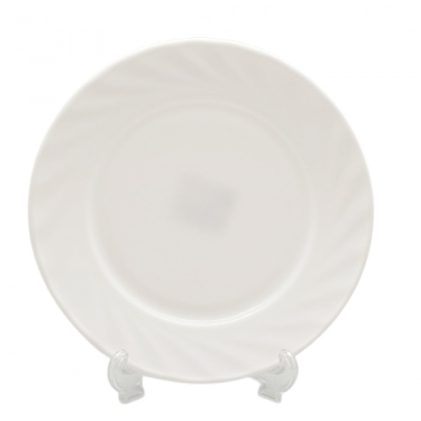 ADAMAS จานโอปอล 7.5 FLAT PLATE-XP75 สีขาว