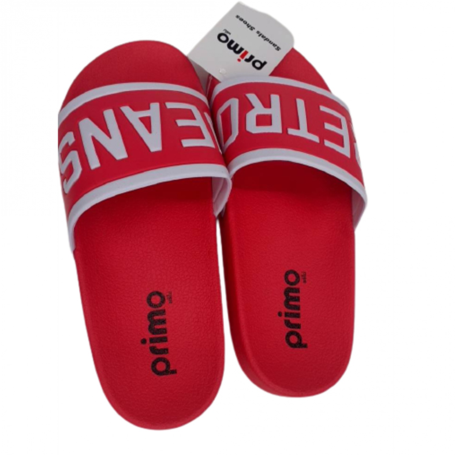 Primo รองเท้าแตะลายRetro LY1514-38RD สีแดง